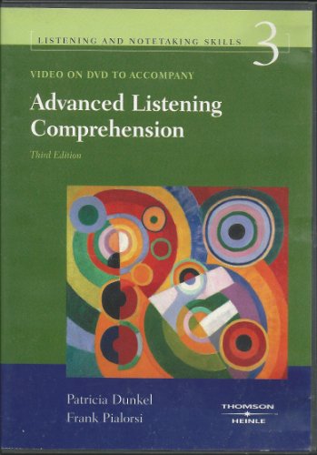 Imagen de archivo de Advanced Listening Comprehension: Listening and Notetaking Skills, 3rd Edition a la venta por SecondSale