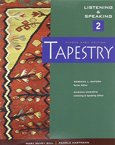 9781413006162: Tapestry Listening/Speaking - Mideast: Level 2