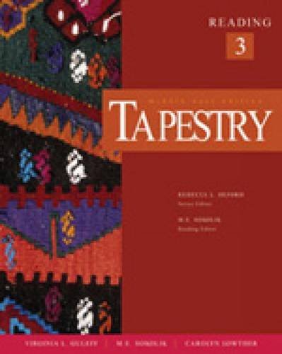 Imagen de archivo de Reading 3: Tapestry, Middle East Ed. a la venta por Rob the Book Man