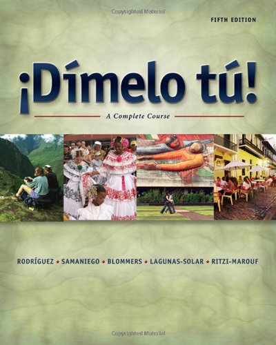 Imagen de archivo de Dimelo Tu!: A Complete Course [With CD (Audio)] a la venta por ThriftBooks-Dallas