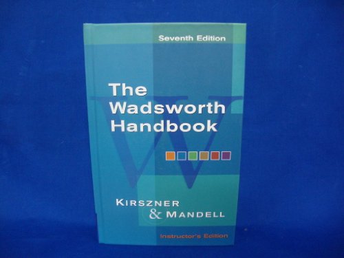 9781413006766: Wadsworth Handbook