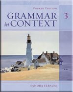 Beispielbild fr Grammar in Context Book 3 zum Verkauf von Better World Books