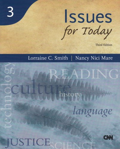 Imagen de archivo de Reading for Today Series 3 : Issues for Today a la venta por Better World Books: West