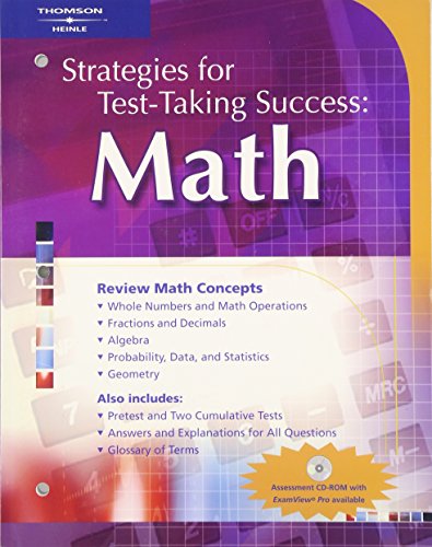 9781413009255: Strategies for Test-Taking Success: Math