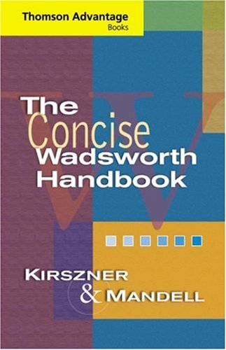 Beispielbild fr The Concise Wadsworth Handbook zum Verkauf von a2zbooks