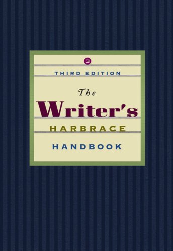 Beispielbild fr The Writer's Harbrace Handbook zum Verkauf von Better World Books