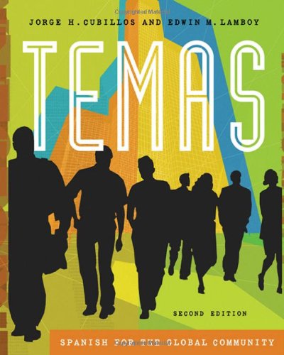 Stock image for Temas: Spanish for the Global Community [With CD] for sale by ThriftBooks-Dallas