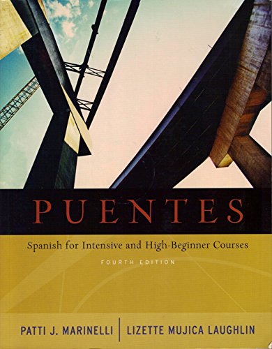 Imagen de archivo de Puentes: Spanish for Intensive and High-Beginner Courses (with Audio CD) a la venta por SecondSale