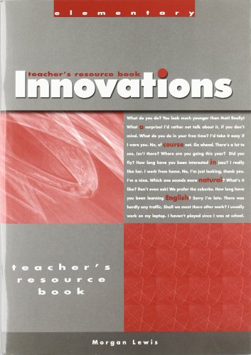 Imagen de archivo de Innovations Elementary-Teachers Resource Text a la venta por AwesomeBooks