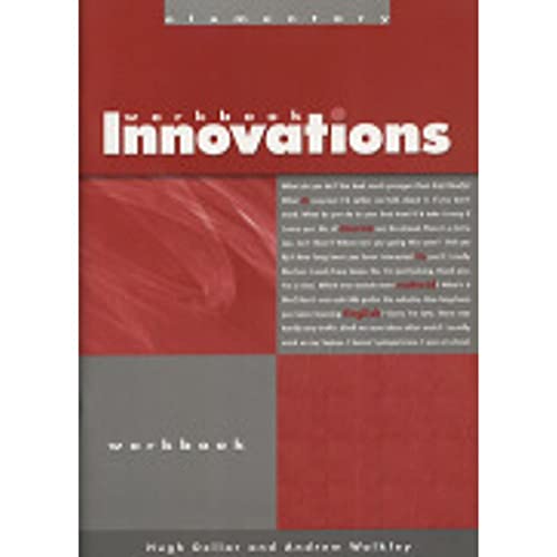 Imagen de archivo de Innovations Elementary-workbook: A Course in Natural English a la venta por GF Books, Inc.