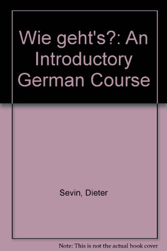 9781413012835: Wie Geht's?: An Introductory German Course