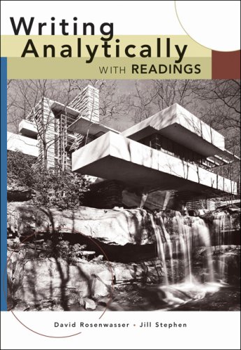9781413013498: Writing Analytically with Readings