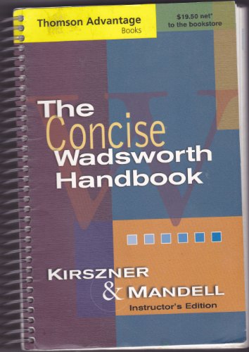 Stock image for Concise WW Handbook-IE-Advant for sale by dsmbooks