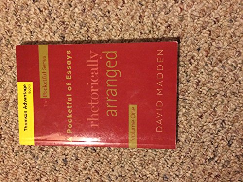 9781413015621: Cengage Advantage Books: A Pocketful of Essays: Volume I, Rhetorically Arranged, Revised Edition