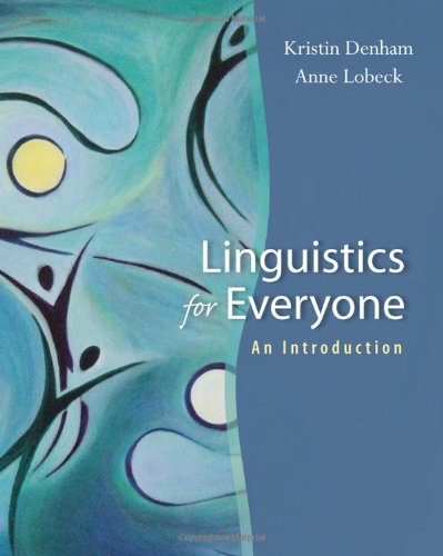 Beispielbild fr Linguistics for Everyone: An Introduction zum Verkauf von Books Unplugged