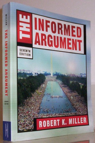 Stock image for The Informed Argument for sale by -OnTimeBooks-