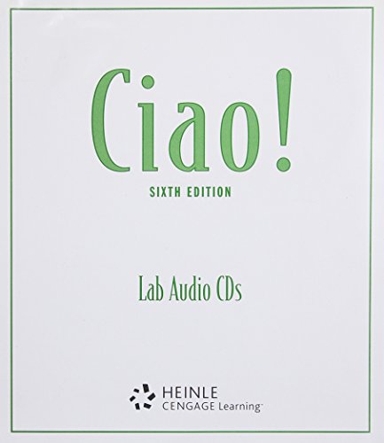 Stock image for Lab Audio CD  s for Ciao!, 6th for sale by HPB-Red