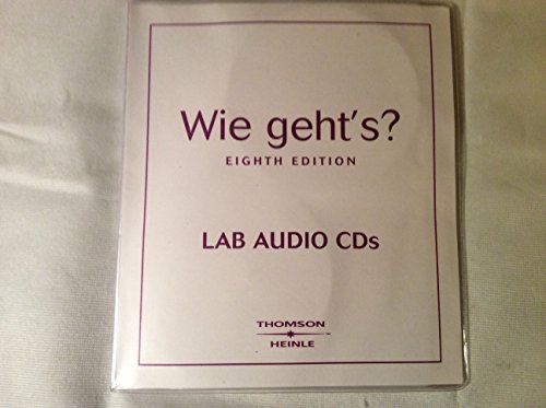 9781413017601: Wie Geht S 8e-Lab Audio Cds-6