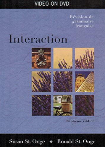 Interaction- Revision De Grammaire Francaise (9781413018127) by St. Onge, Susan; St. Onge, Ronald