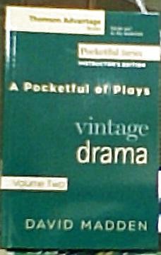 Imagen de archivo de Pocketful of Plays: Vintage Drama, Vol 2" a la venta por Hawking Books