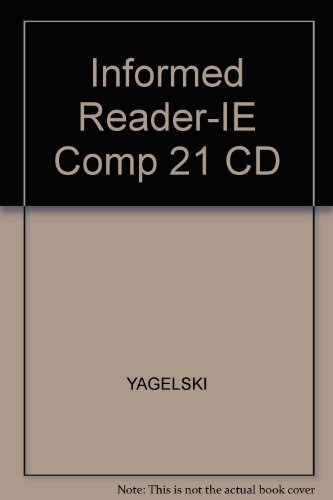 Stock image for Informed Reader-IE Comp 21 CD for sale by Irish Booksellers