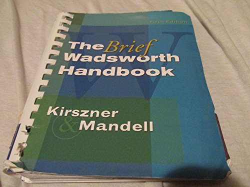 Beispielbild fr The Brief Wadsworth Handbook (Available Titles CengageNOW) zum Verkauf von Wonder Book