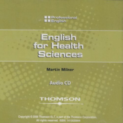 9781413020847: English for Health Sciences: Audio CD (Professional English)