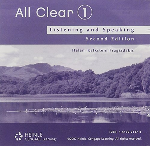 Stock image for All Clear 1: Listening and Speaking for sale by Dream Books Co.