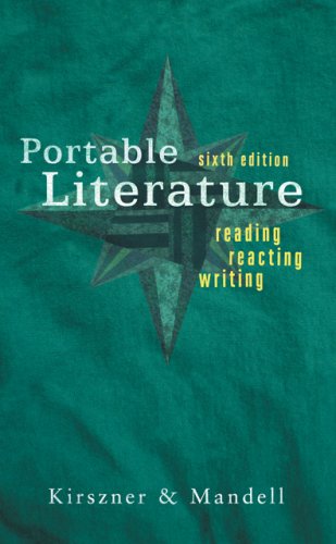 Beispielbild fr Portable Literature: Reading, Reacting, Writing zum Verkauf von Wonder Book