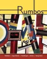 Imagen de archivo de Rumbos ; 9781413029734 ; 1413029736 a la venta por APlus Textbooks