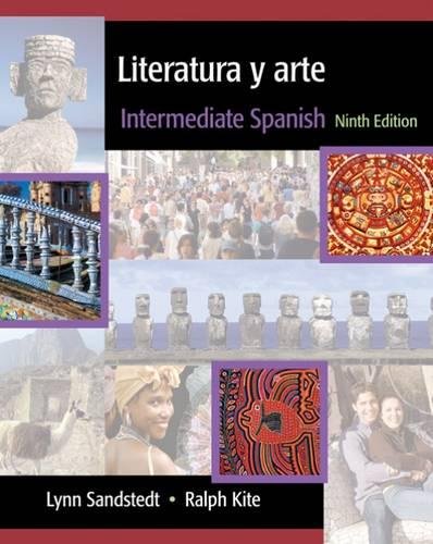 Imagen de archivo de Literatura y arte: Intermediate Spanish (World Languages) a la venta por HPB-Red
