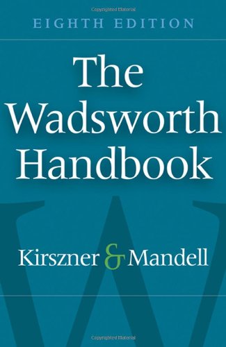 9781413030624: The Wadsworth Handbook