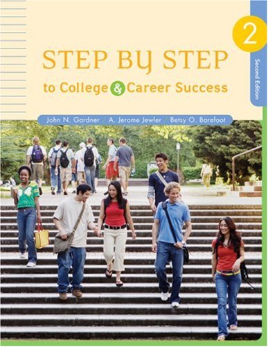 Imagen de archivo de Step by Step to College and Career Success (Thomson Advantage Books) a la venta por HPB-Red