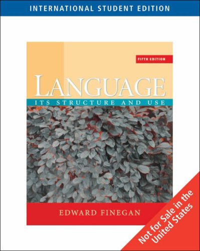 9781413030891: Language: Its Structure and Use