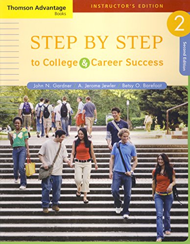 Stock image for Step by Step to College and Career Success for sale by ThriftBooks-Dallas