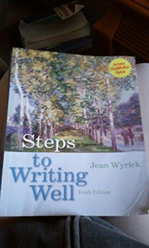Beispielbild fr Steps to Writing Well zum Verkauf von Better World Books: West