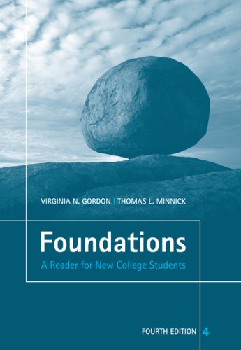 Stock image for Foundations: A Reader for New College Students for sale by HPB-Red