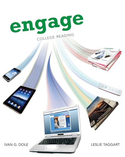 Stock image for Engage: College Reading (New 1st Editions in Developmental English) for sale by BooksRun