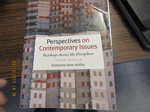 Imagen de archivo de Perspectives on Contemporary Issues: Reading Across the Disciplines a la venta por ThriftBooks-Dallas
