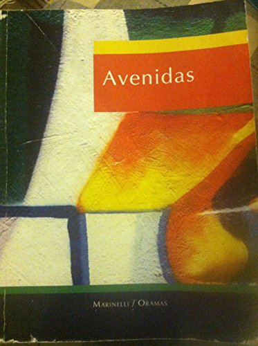 Imagen de archivo de Avenidas a la venta por ThriftBooks-Dallas