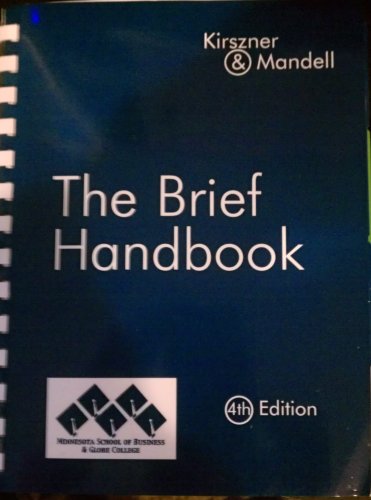 The Brief Handbook with Infotrac