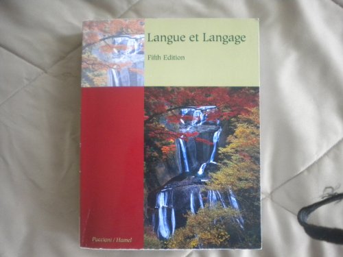 Stock image for Acp Langue Et Langue for sale by Books From California