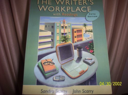 Beispielbild fr The Writer's Workplace [Paperback] Sandra Scarry zum Verkauf von Ocean Books