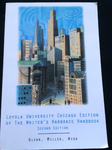 Imagen de archivo de Loyola University Chicago Edition of The Writer's Harbrace Handbook Second Edition a la venta por Better World Books