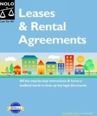 9781413300215: Leases & Rental Agreements (Leases and Rental Agreements)