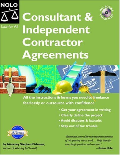 9781413300260: Consultant & Independent Contractor Agreements