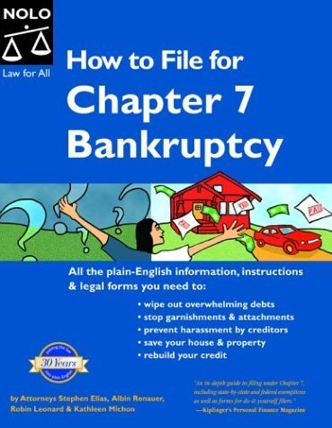 Beispielbild fr How to File for Chapter 7 Bankruptcy zum Verkauf von Better World Books: West