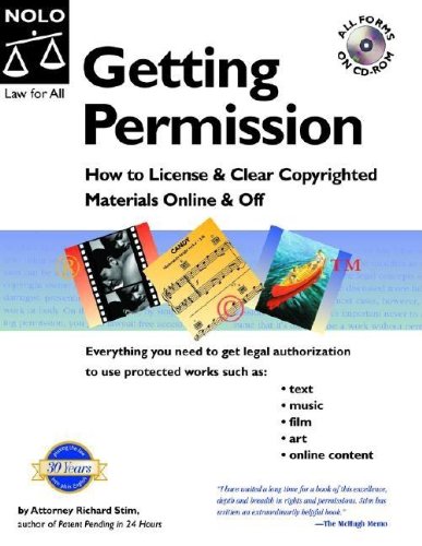 Beispielbild fr Getting Permission : How to License and Clear Copyrighted Materials Online and Off zum Verkauf von Better World Books