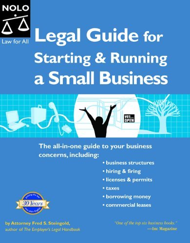 Legal Guide For Starting & Running A Small Business (8th Edition) (9781413301779) by Bray, Ilona M.