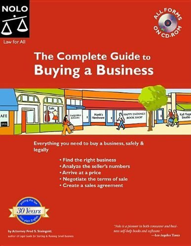 Stock image for The Complete Guide to Buying a Business for sale by Better World Books: West